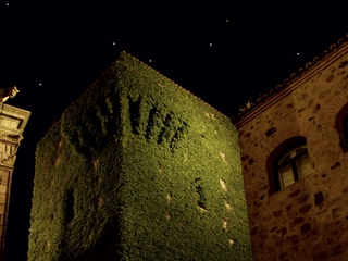 Observación de estrellas en la ciudad de Cáceres