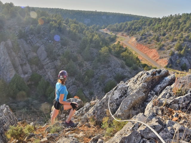 Vía Ferrata de Arauzo de Miel