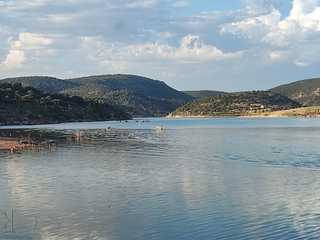 Vistas del embalse de atance, Guadalajara