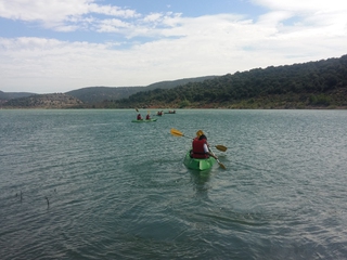 Vistas del embalse de atance, Guadalajara