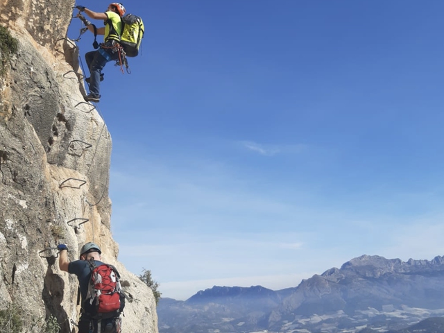 Vía Ferrata del Ponoig - Polop de la Marina