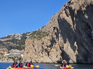 Kayak en Morro de Toix y la cova dels Coloms
