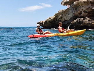 Kayak de Villajoyosa a Benidorm: El Aguiló