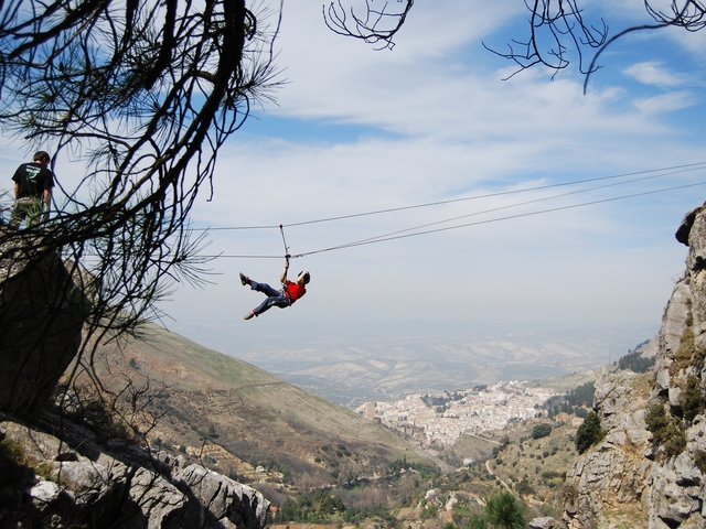 Multiaventura - Senderismo de aproximación, Escalada, Rappel y Tirolina