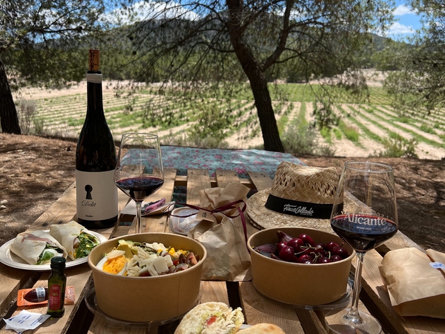 Picnic entre viñedos - Finca Collado