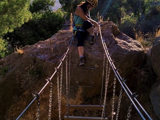 Vía ferrata de Redován tramo iniciación