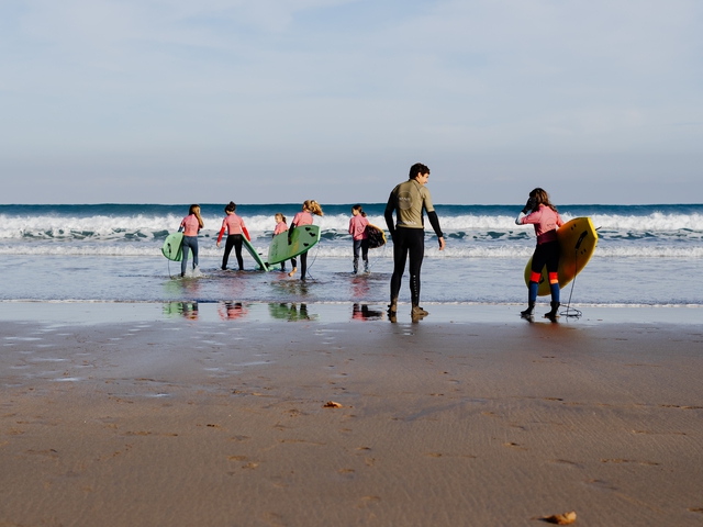 Clases de Surf en Deba