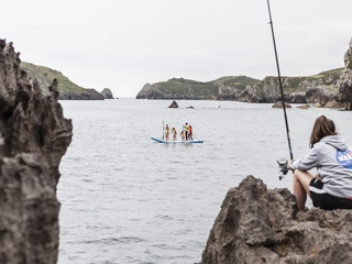 Paddle Board Gigante XXL - Playa Palombina y Ría de Niembro