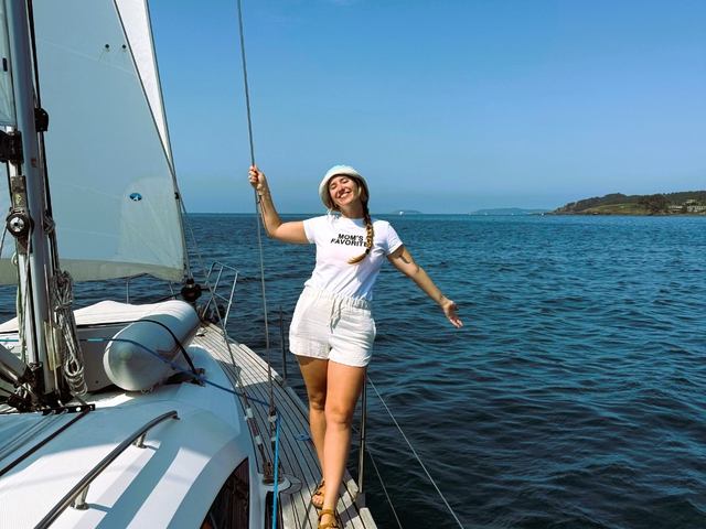 Paseo en Velero por la ría de Vigo