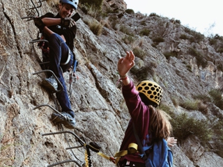 Vía ferrata de Redován tramo iniciación