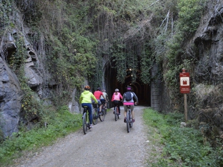 Tunel en la Vía Verde de la Plata