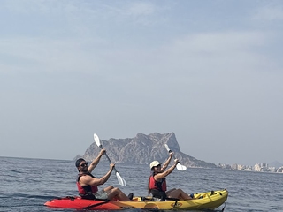 Kayak en Moraira