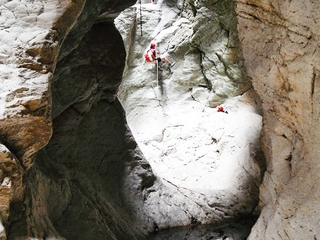 Barranquismo en el Barranc de l´Infern