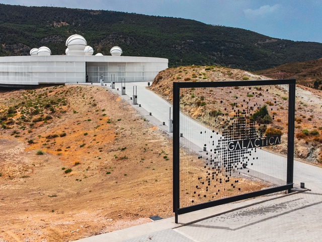 Entrada a Galáctica con Observación Solar