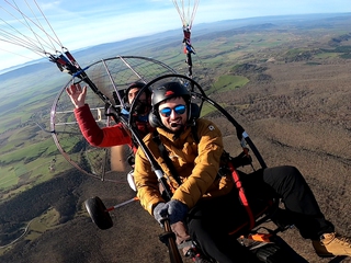 Vuelo en Paramotor biplaza en Zalduondo (Älava)