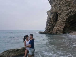 Kayak bajo la luz de la luna