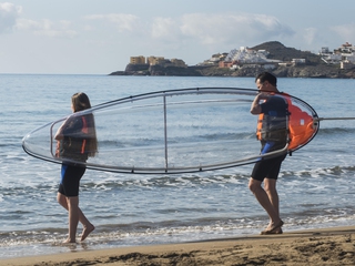 Ruta de la Lava ó Ruta Cala Catedral en Kayak