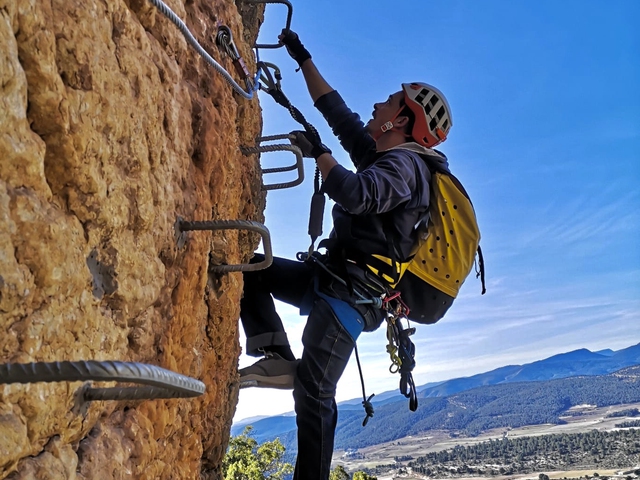 Vía Ferrata La Lámpara (Titaguas)