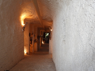 vista de la casa cueva