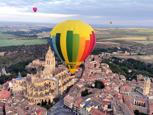 Paseo en globo en Pareja