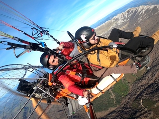 Vuelo en Paramotor biplaza en Zalduondo (Älava)
