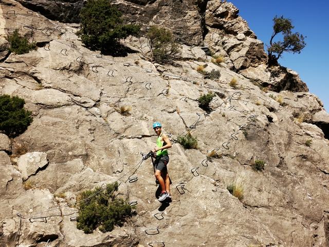 Vía Ferrata de la Escaleruela - Zona de Riogazas