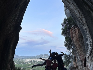 Espeleología en la Cova Fosca