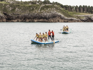 Paddle Board Gigante XXL - Playa Palombina y Ría de Niembro