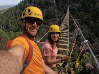 Vía ferrata de Enguera nivel medio