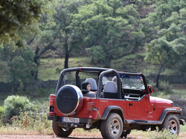 Tour en 4x4 por la dehesa de Cáceres