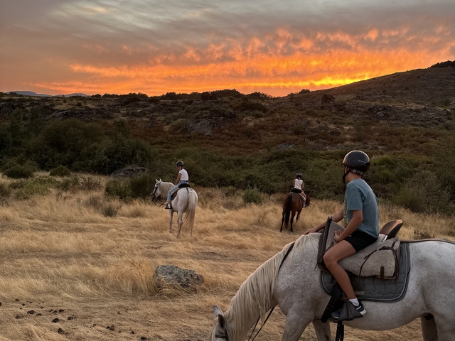 Ruta de la Dehesa a caballo