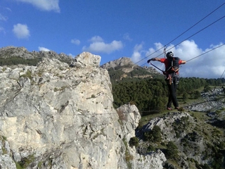 Vía Ferrata de la Mocha - Junto a Iruela