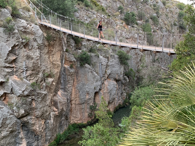Ruta de los Puentes Colgantes de Chulilla