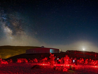 Observación nocturna con Telescopios