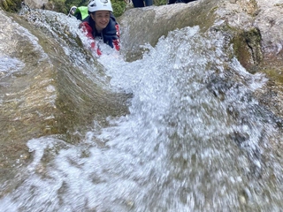 Barranquismo con niños en Pirineos