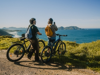 Explora O Morrazo en bicicleta eléctrica.