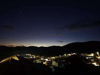 Cielo estrellado, Sierra Madrona  y Valle de Alcudia, Ciudad Real
