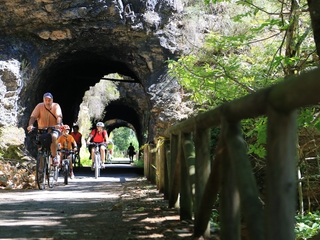 Descenso de la senda del oso en bicicleta