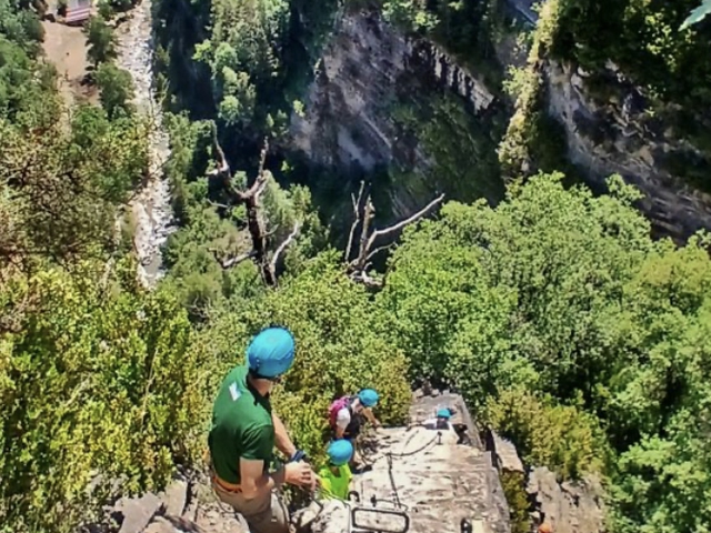 Vía Ferrata en la Sierra de Guara
