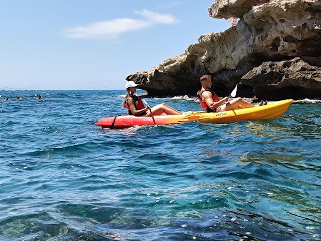 Kayak de Villajoyosa a Benidorm: El Aguiló