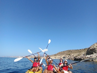 Kayak de Villajoyosa a Benidorm: El Aguiló